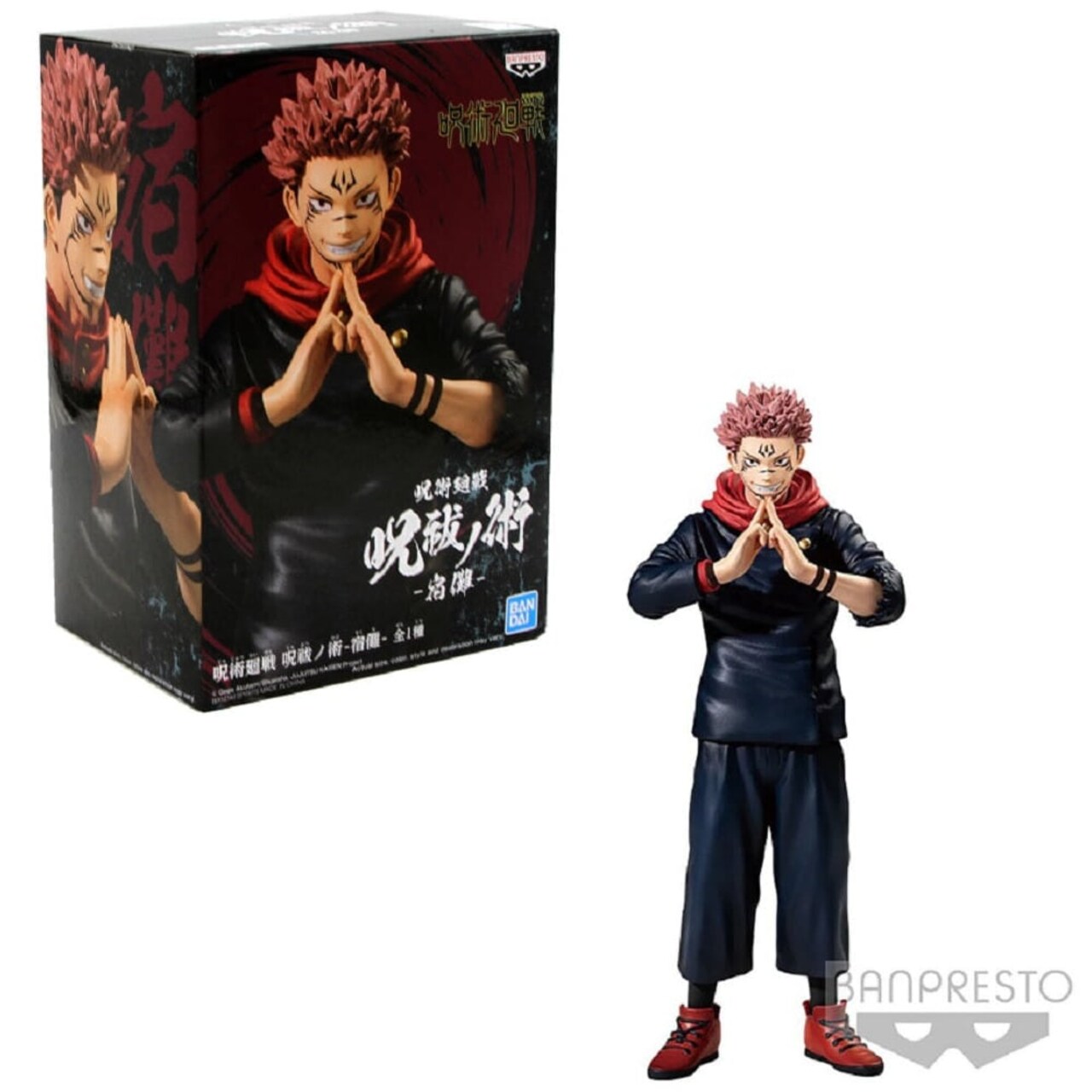 Banpresto Jujutsu Kaisen Figure Sukuna 6 Inch Collectible Action Toy Model